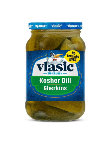 Vlasic Kosher Dill Gherkins 473ml - My American Market