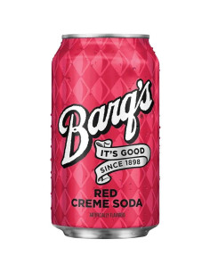 Barq's - Red Creme Soda (soda crème rouge) - My American Market