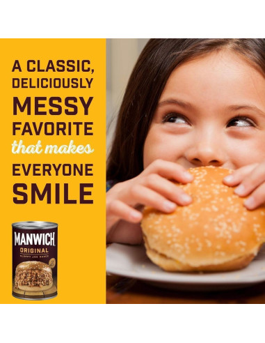 Manwich Sloppy Joe Salsa Per Hamburger - My American Market