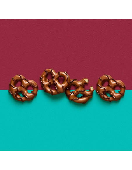 Hershey's Dipped Pretzels Milk & Dark Chocolate - My American Market