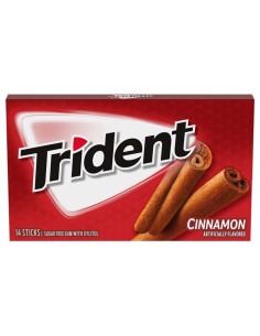 Chewing-Gum Trident Cinnamon - My American Market