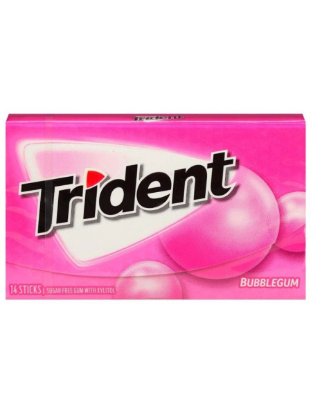 Chewing-Gum Trident Bubble Gum - My American Market