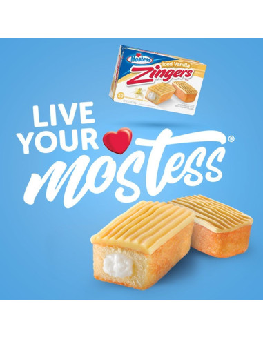 Hostess Zingers Vainilla helada - My American Market