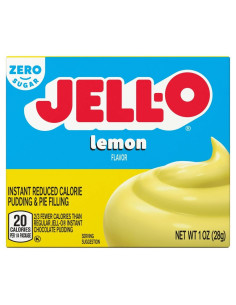 Jell-O Lemon Jelly without sugar - My American Market