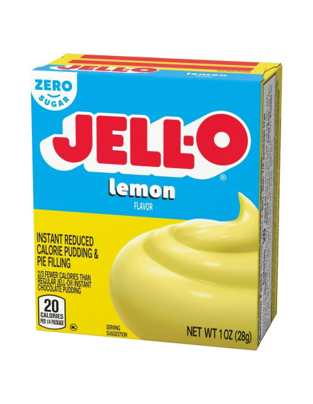 Jell-O Gelée Lemon sans sucre - My American Market