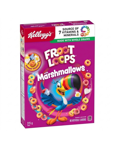 Kellogg's Froot Loops Marshmallows - My American Market