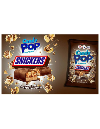 Candy Pop Popcorn Snickers 149g - My American Market