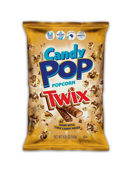 Candy Pop Popcorn Twix 149g - My American Market