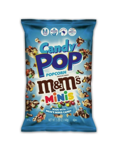 Candy Pop Popcorn M&M's Minis 149g - My American Market