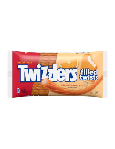 Twizzlers Orange Cream Pop Filled Twists - My American Market