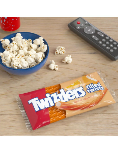 Twizzlers Orange Cream Pop Filled Twists - My American Market