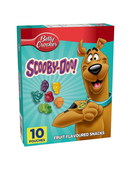 Betty Crocker - Scooby-Doo Fruit Snacks (bonbons gélifiés fruités, format kids) - My American Market