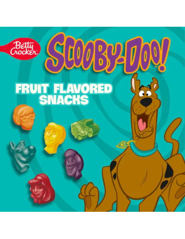 Betty Crocker - Scooby-Doo Fruit Snacks (bonbons gélifiés fruités, format kids) - My American Market