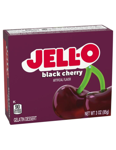 Jell-O Black Cherry Jelly - My American Market