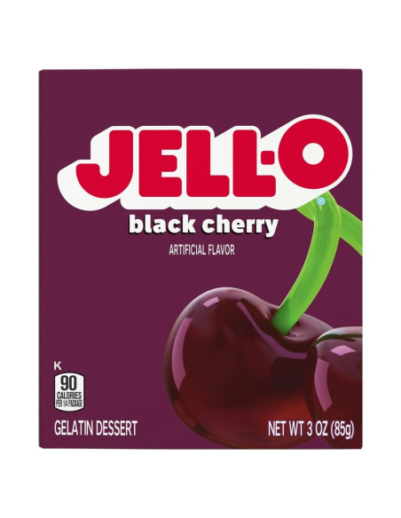 Jell-O Black Cherry Jelly - My American Market