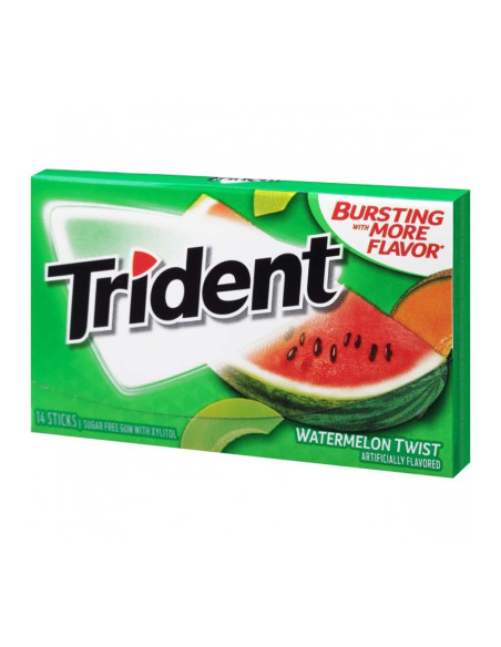 Chewing-Gum Trident Watermelon Twist - My American Market