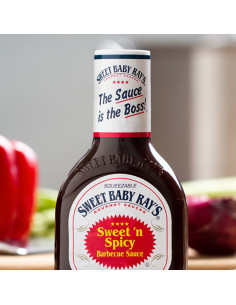 Sweet Baby Ray's - Sweet 'n Spicy (sauce barbecue sucrée et relevée) - My American Market 2