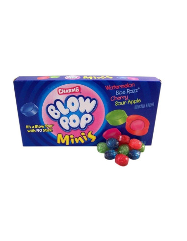 Charms - Blow Pop Minis (mini sucettes à cœur de chewing-gum) - My American Market