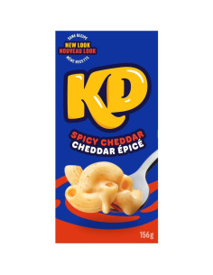 Kraft Dinner Spicy Cheddar Macaroni & Cheese - My American Market 2