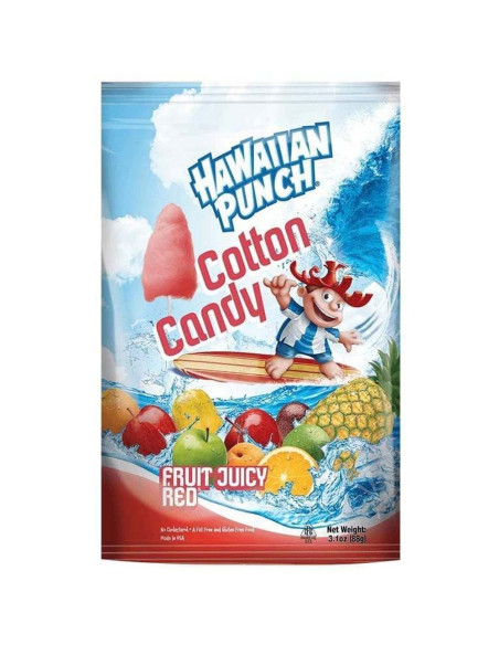 Hawaiian Punch Cotton Candy Fruit Juicy Red - My American Market