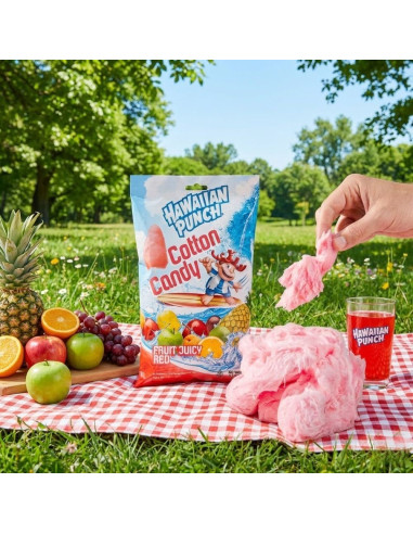 Hawaiian Punch Cotton Candy Fruit Juicy Red - My American Market