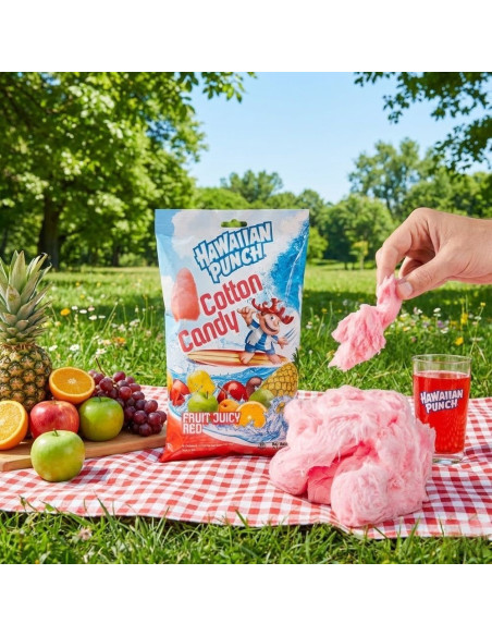 Hawaiian Punch Cotton Candy Fruit Juicy Red - My American Market