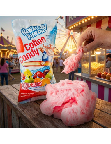 Hawaiian Punch Cotton Candy Fruit Juicy Red - My American Market
