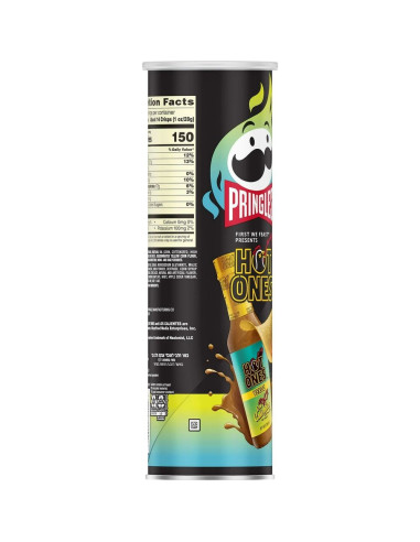 Pringles Hot Ones Los Calientes Green - My American Market