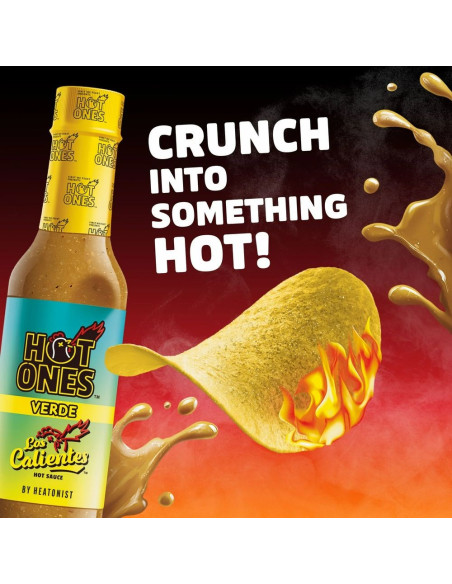 Pringles Hot Ones Los Calientes Verde - My American Market