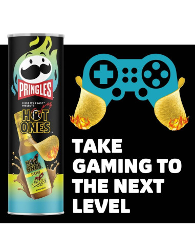 Pringles Hot Ones Los Calientes Green - My American Market