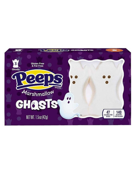 Peeps Marshmallow Ghosts x3 - My American Market