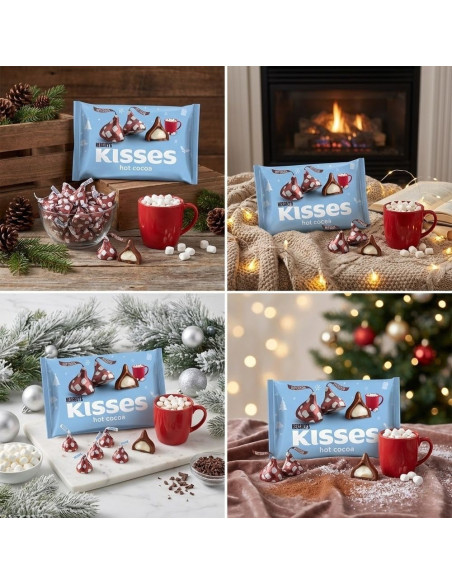 Hershey's Christmas Kisses Hot Cocoa - My American Market