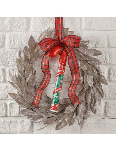 Hershey's Kisses Milk Chocolate Christmas Cane - My American Market