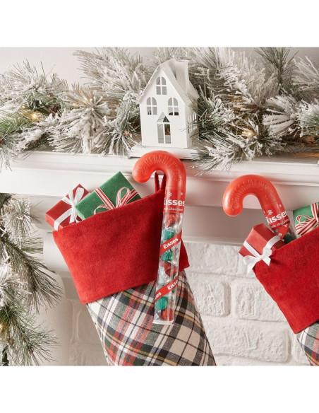 Hershey's Kisses Milk Chocolate Christmas Cane - My American Market