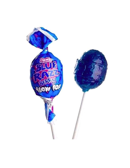 Blue Razz Berry Blow Pops - My American Market