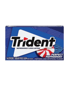 Trident Perfect Peppermint Gum - My American Market