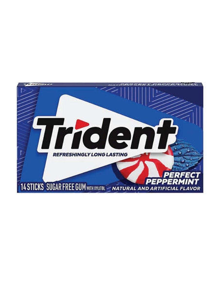 Trident Perfect Peppermint Gum - My American Market