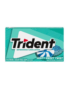 Trident Minty Sweet Twist Gum - My American Market