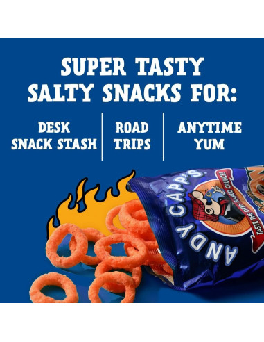 Andy Capp's Onion Rings Hot - My American Market
