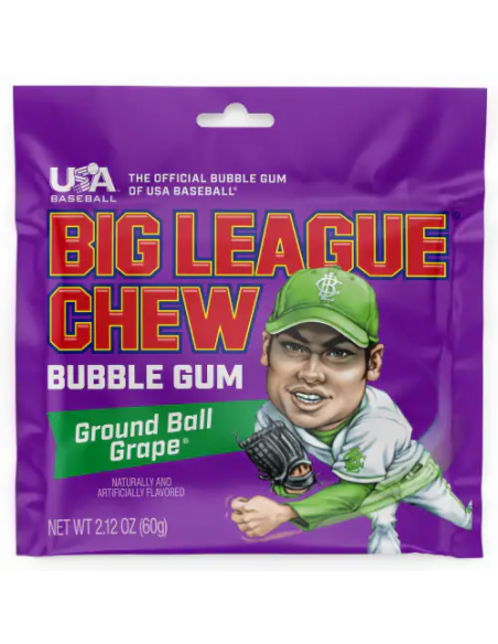 Big League Chew Grape - My American Market