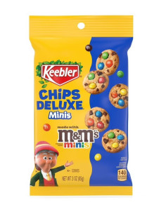 Biscotti Keebler Chips Deluxe Bite Size M&M's Minis 85g - My American Market