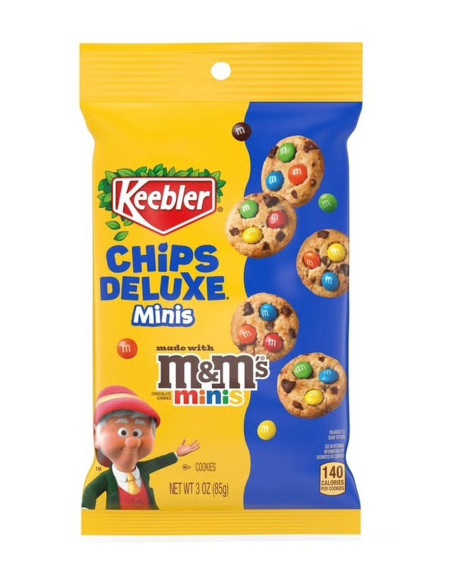 Galletas Keebler Chips Deluxe Bite Size M&M's Minis 85 g - My American Market