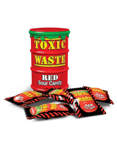 Toxic Waste Red Sour Candy - My American Market