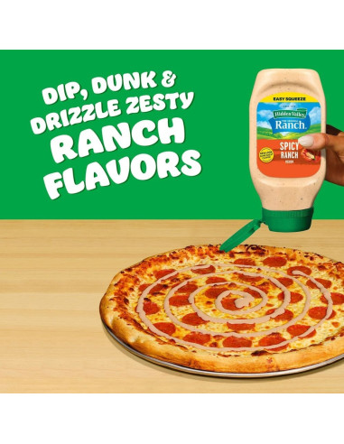 Hidden Valley - The Original Ranch Spicy (sauce ranch relevée) - My American Market