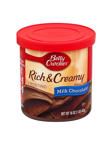 Betty Crocker - Rich & Creamy Milk Chocolate (glassa pronta all'uso cioccolato al latte) - My American Market