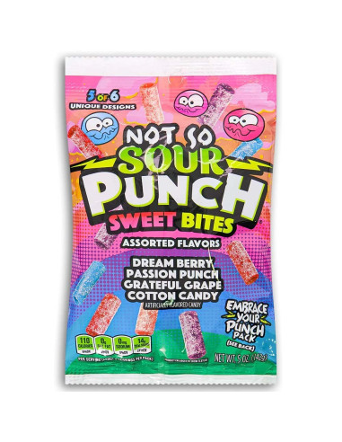 Sour Punch Not So Sour Sweet Bites - My American Market