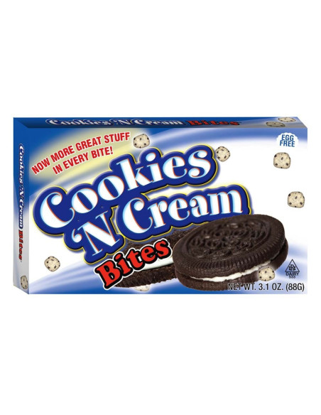 Cookie Dough Bites - Cookies 'n' Cream (bouchées de pâte à cookie cookies & cream) - My American Market