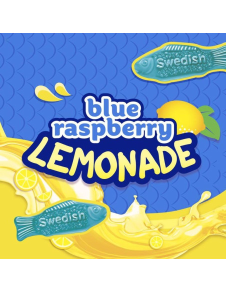 Swedish Fish Blue Raspberry Lemonade - My American Market