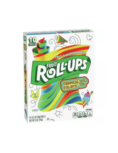 Fruit Roll-Ups Tropical Tie-Dye - My American Market