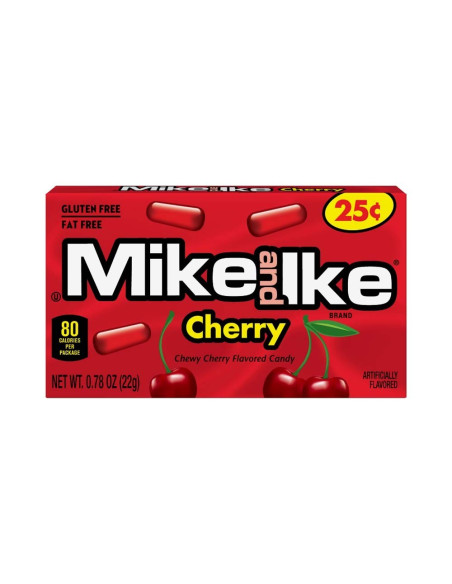 Mike and Ike Cherry 22g - My American Market